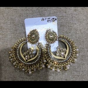 Women’s Authentic Traditional Celebratory Earrings Of India